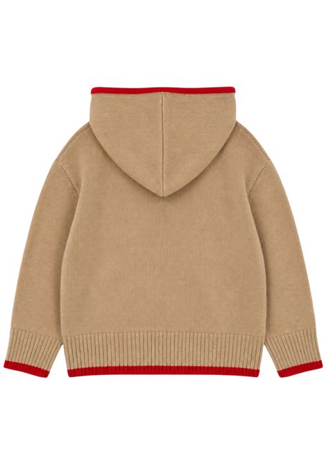 Beige wool blend children's sweater Manuel Ritz | 4440BEIGE